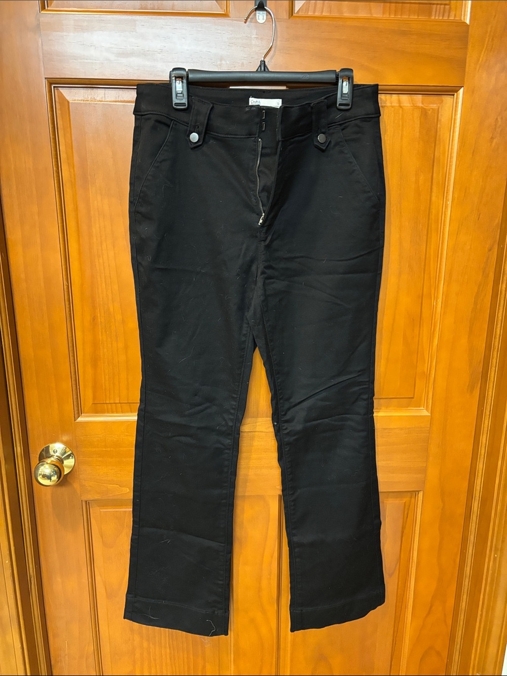 croft & barrow Black Flare Jeans for Women